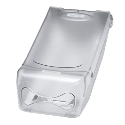 Katrin Resta Napkin Dispenser - Transparent/ Light Grey 