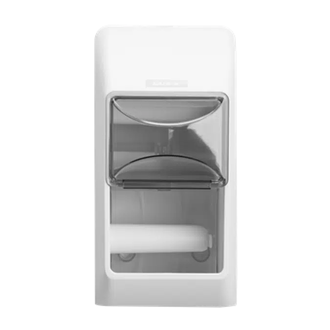 Katrin Toilet 2-Roll Dispenser - White