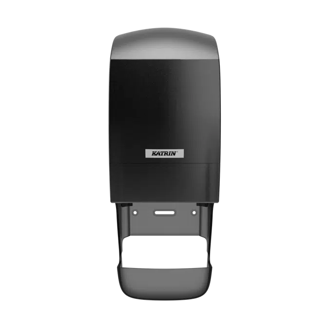 Inclusive Katrin System Toilet Dispenser With Core Catcher - Black