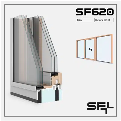 Obrázek pro SF620 Slim G2-R - Sliding window