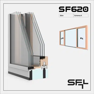 Image for SF620 Slim K - Sliding window