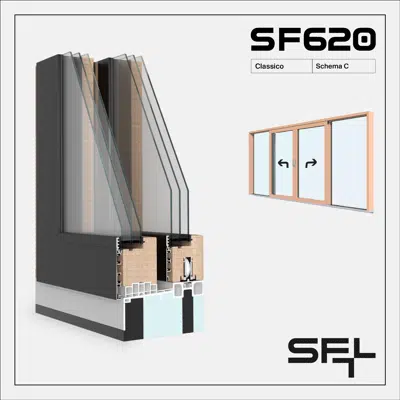Image for SF620 Classico C - Sliding window