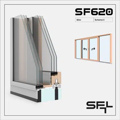 Image for SF620 Slim C - Sliding window