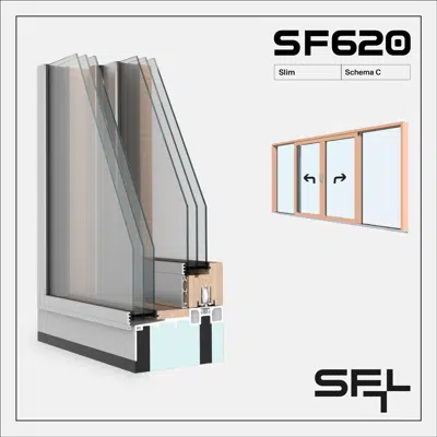 kép a termékről - SF620 Slim C - Sliding window