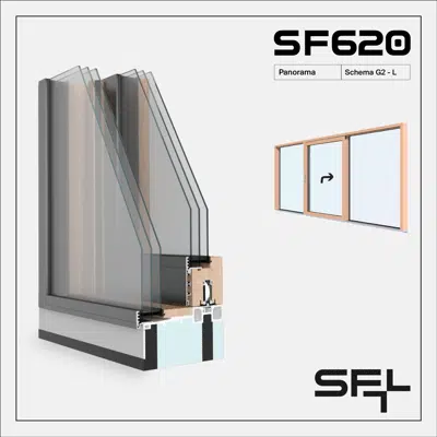 bilde for SF620 Panorama G2-L - Sliding window