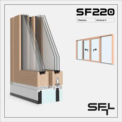 изображение для SF220 Classico C - Sliding window