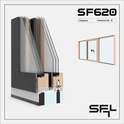 Image for SF620 Classico G2-R - Sliding window