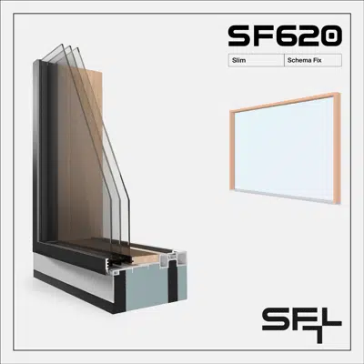 imazhi i SF620 Slim Fix - Sliding window