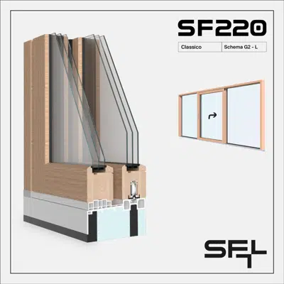 Image for SF220 Classico G2-L - Sliding window