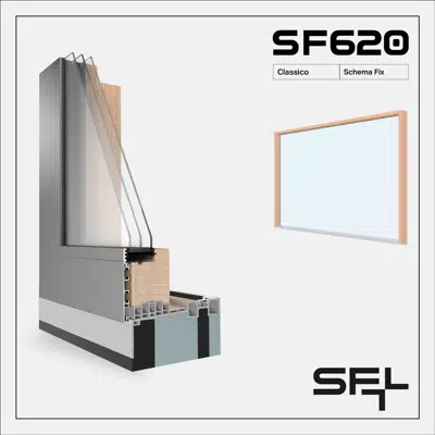 Image for SF620 Classico Fix - Sliding window