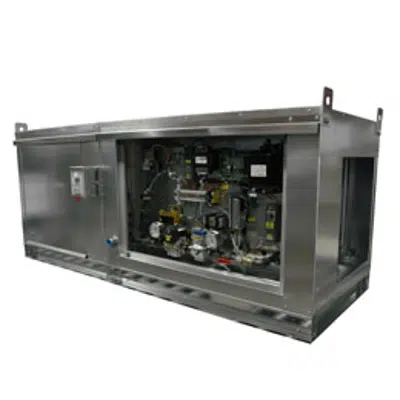 Image for Modular Side/Down Discharge Direct Fired Heater with V-Bank