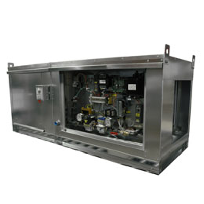 imagen para Modular Side/Down Discharge Direct Fired Heater with Cooling Coil and V-Bank