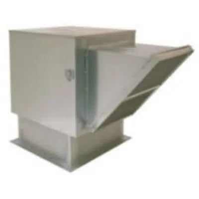 kuva kohteelle Standard Side/Down Discharge Rooftop Filtered Make-up Air Fan