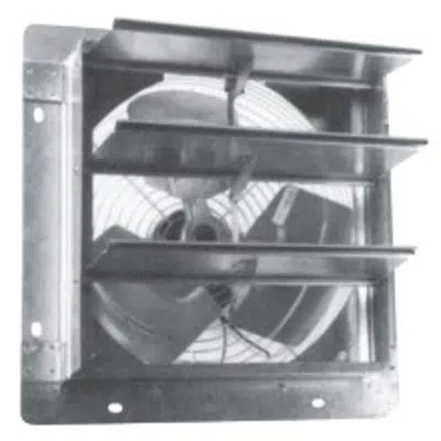 Image pour Axial Wallmount Fan, Standard With Shutter, CEPRSM Series