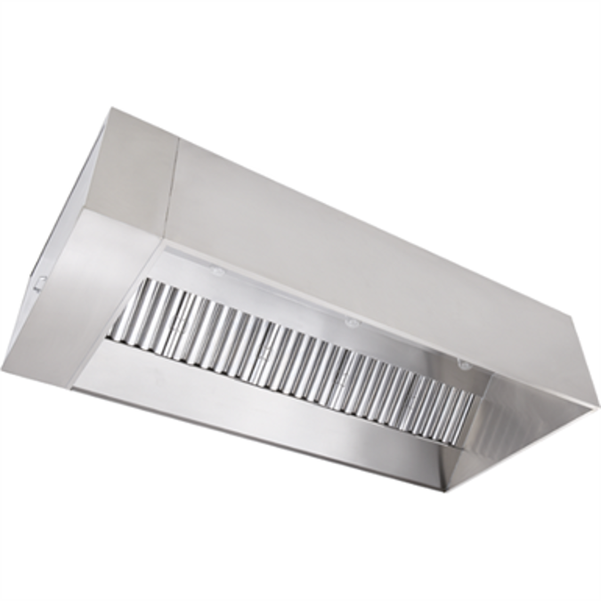 BIM objects Free download! Wall Canopy Exhaust Hood, ND2 Series