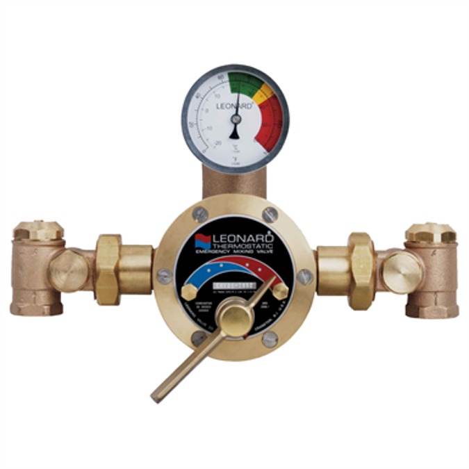 LVC Model - TM-600-LF - Emergency Mixing Valve for a Single Drench Shower