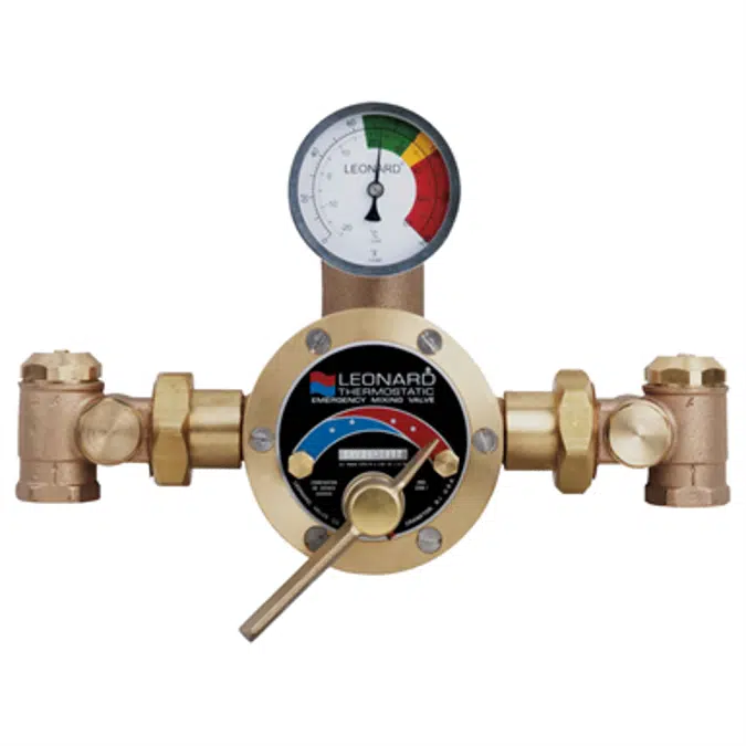 LVC Model - TM-800-LF - Emergency Mixing Valve for a Multiple Drench Showers