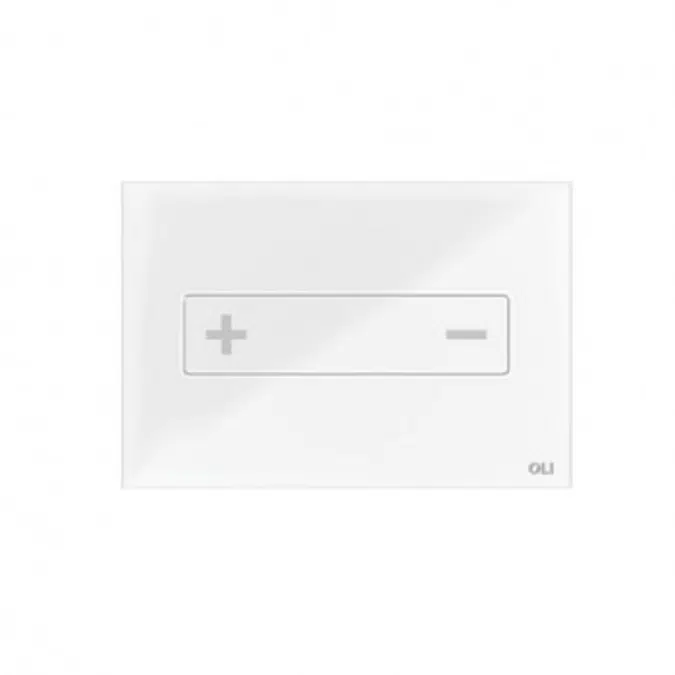 Oceania pneumatic - white glass