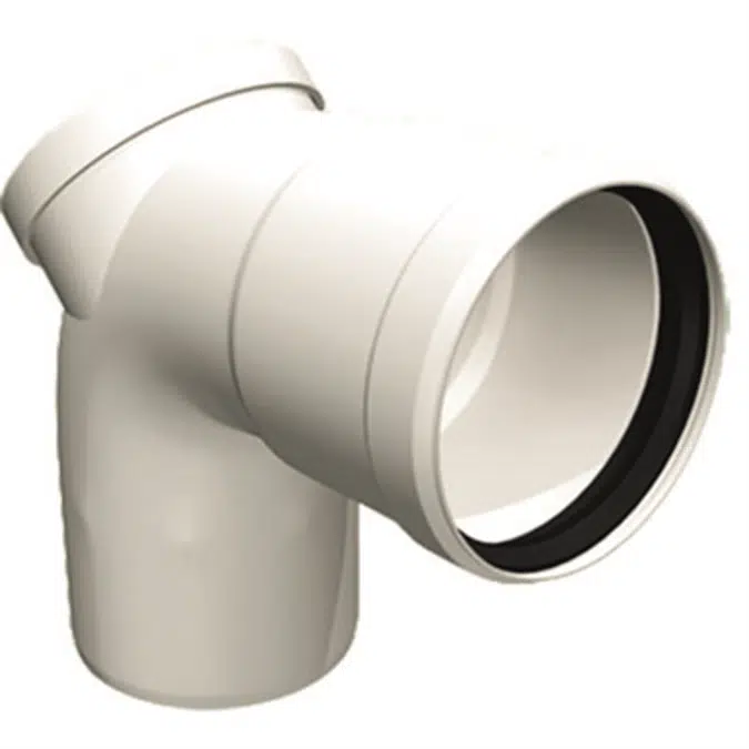 OLIFLEX PPs Single Wall - ELBOW 93° WITH INSPECTION