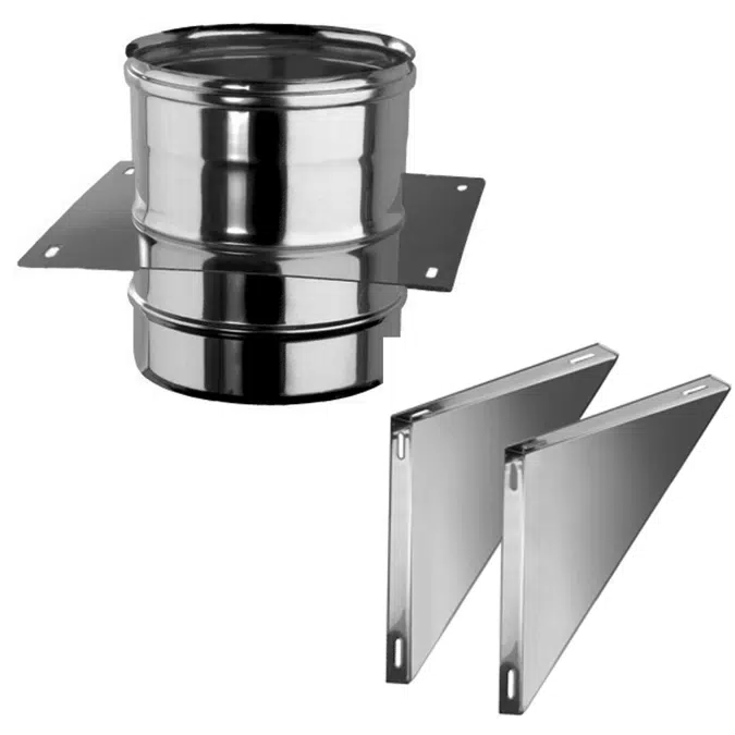 OLIFLEX S.P. INOX - COMPLETE INTERMEDIATE WALL SUPPORT
