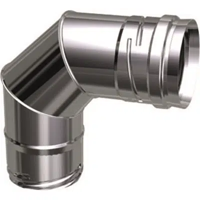 Immagine per OLIFLEX PPs Single Wall - ELBOW 87° STAINLESS STEEL SINGLE W.