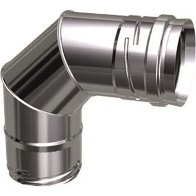 OLIFLEX PPs Single Wall - ELBOW 87° STAINLESS STEEL SINGLE W.