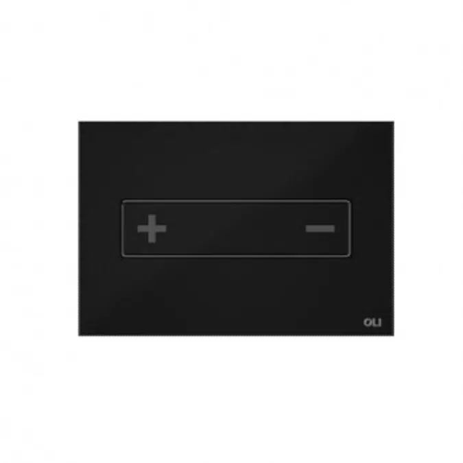 Oceania pneumatic - black glass