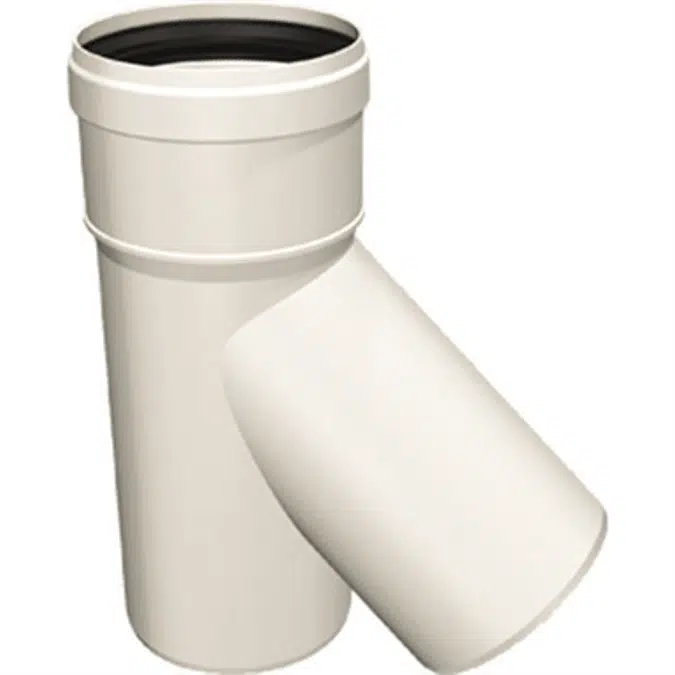 OLIFLEX PPs Single Wall - TEE 45° MALE