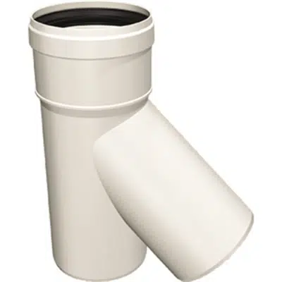 Image for OLIFLEX PPs Single Wall - TEE 45° MALE