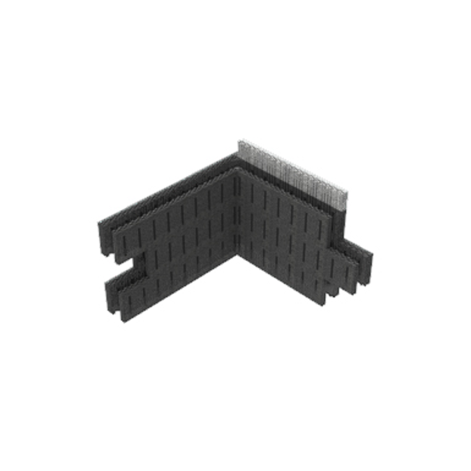 Alzatina, Top panel in various heights - Climablock