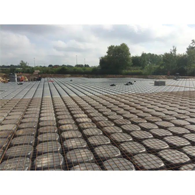 Aerated flooring Cupolex Rialto