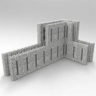 Image for Climablock, Insulating Concrete Form ICF Building System in TWINPOR® EPS