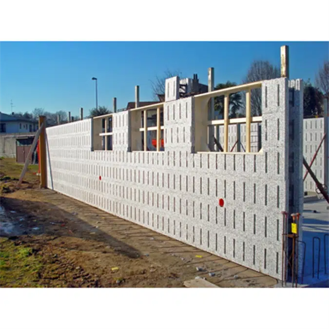 Climablock, il cassero ICF per edifici antisismici e ad elevato isolamento termico.