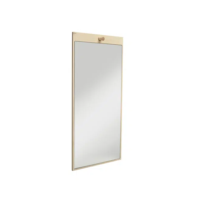 Tillbakablick mirror rectangular