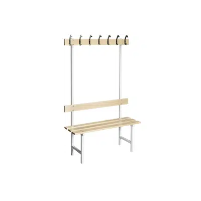 Immagine per Bench 70 - with hooks and backrests