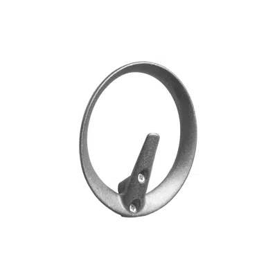 Image for Gloria hook - Aluminium wall hook