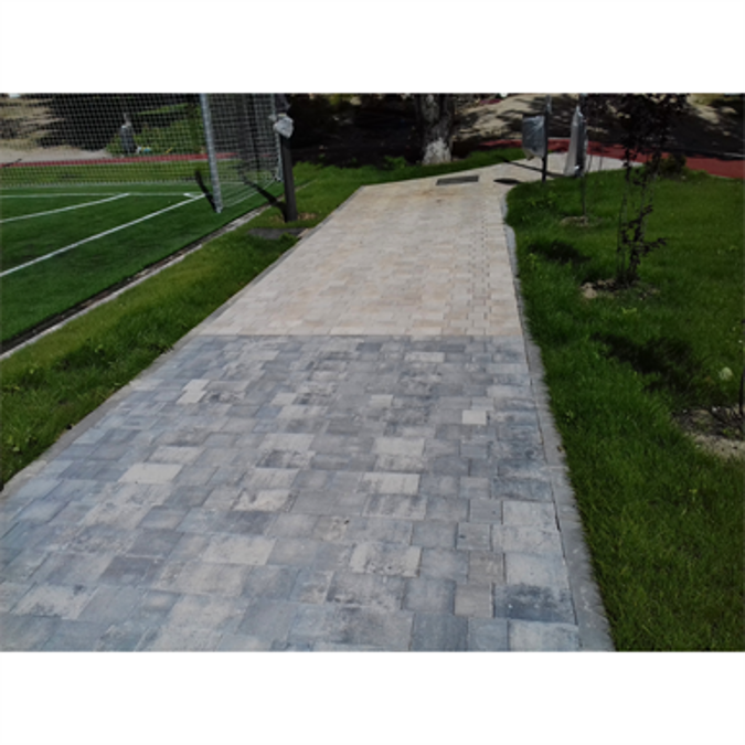 BIM objects - Free download! Pavers Model Viana 12x16 | BIMobject