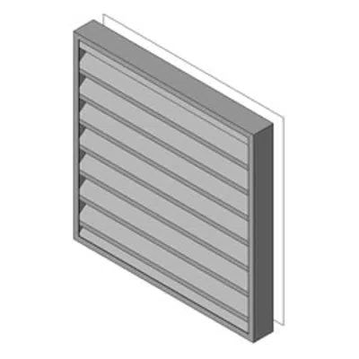 画像 Reliable-Stationary Heavyline Louver-4375ZS