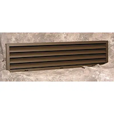 画像 Reliable-Thinline Louvers  PTAC Application-AEL 908
