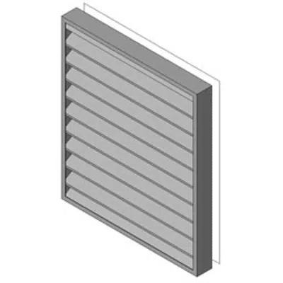 Image for Reliable-Stationary Heavyline Louver-430RBS