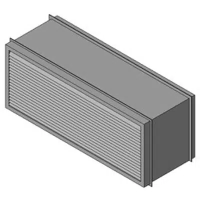 Reliable-Hurricane Impact Thinline Louvers-AEL-42D-7060 için görüntü