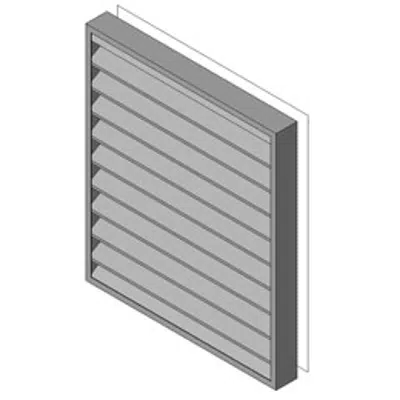 Image for Reliable-Stationary Heavyline Louver-430RDS