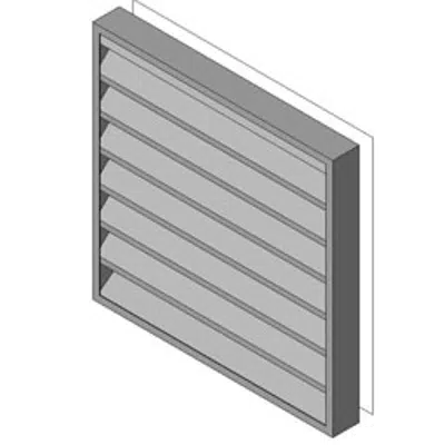 Image for Reliable-Stationary Heavyline Louver-445RD5125