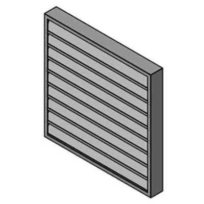 imagen para Reliable-Stationary Heavyline Louver-4RC-H