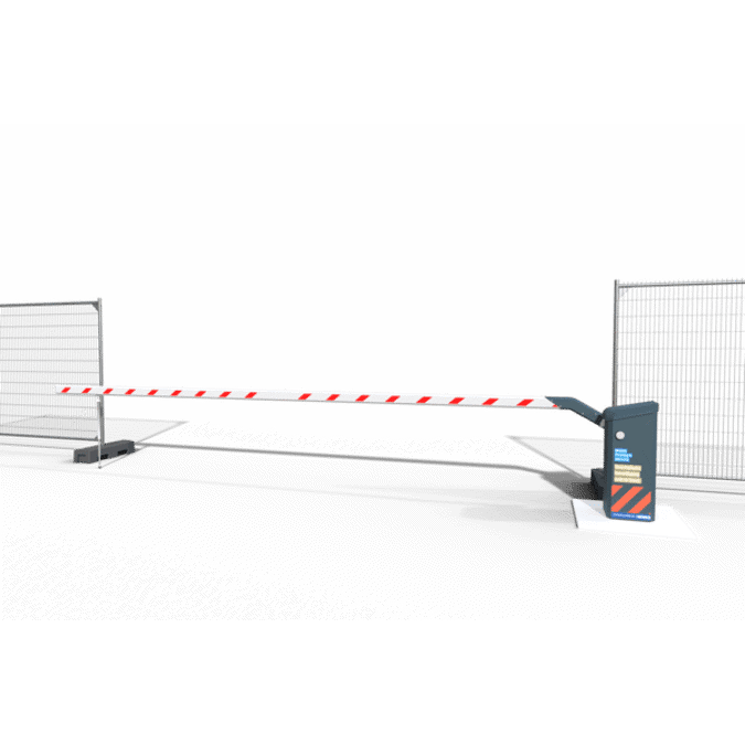 Mobile boom barrier