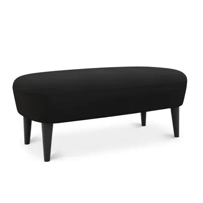 Image for Wingback Long Ottoman