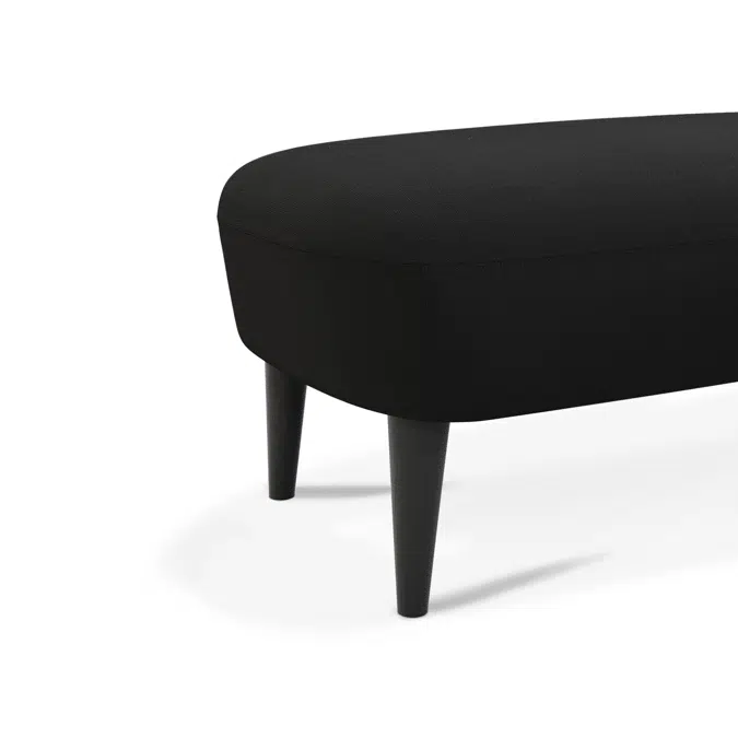 Wingback Long Ottoman