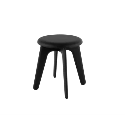 Slab Upholstered Stool图像