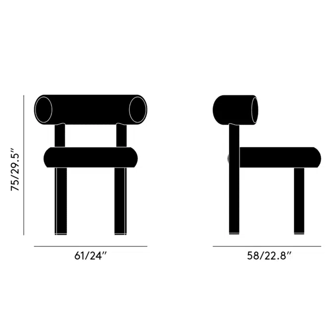 Fat Dining Chair