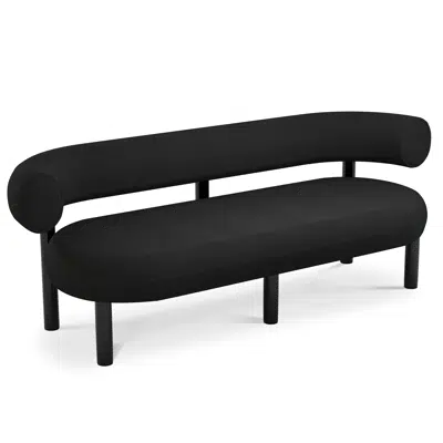 Fat 3 Seater Sofa için görüntü